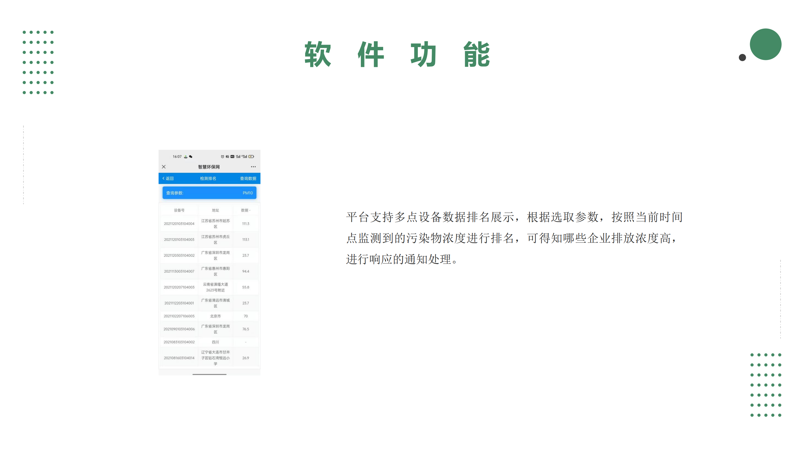 軟件平臺移動端滿足客戶在移動端查看數據的需求