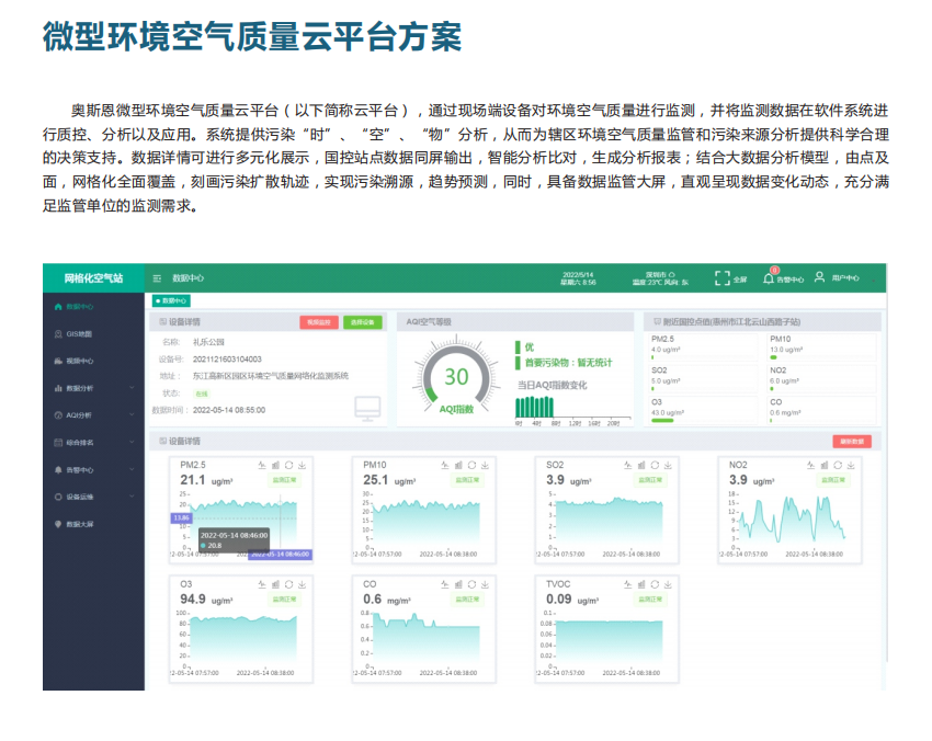 奧斯恩構建工業企業污染源監管平臺