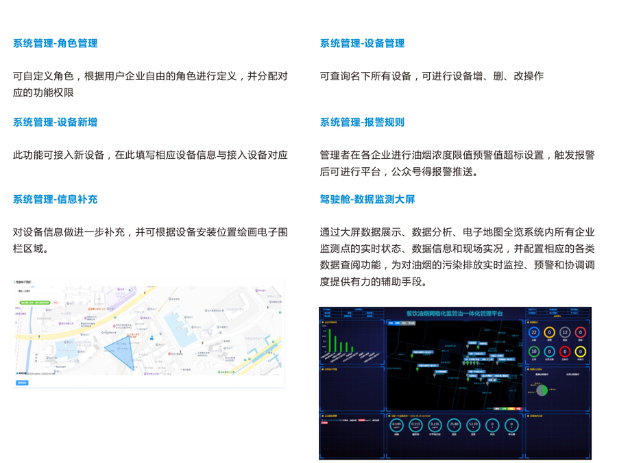 油煙系統監測平臺
