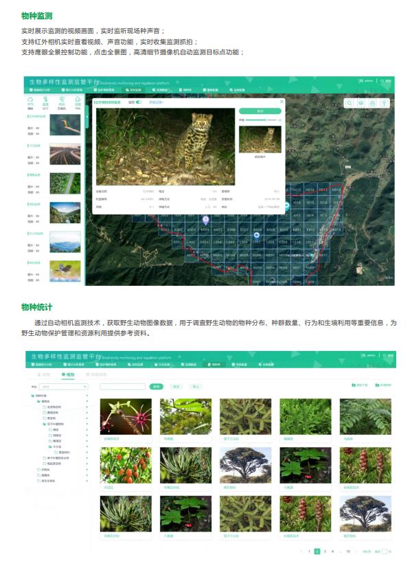 智慧生物多樣性云平臺、綜合生態環境監測治理一體化助力提供科學依據應用百科 
